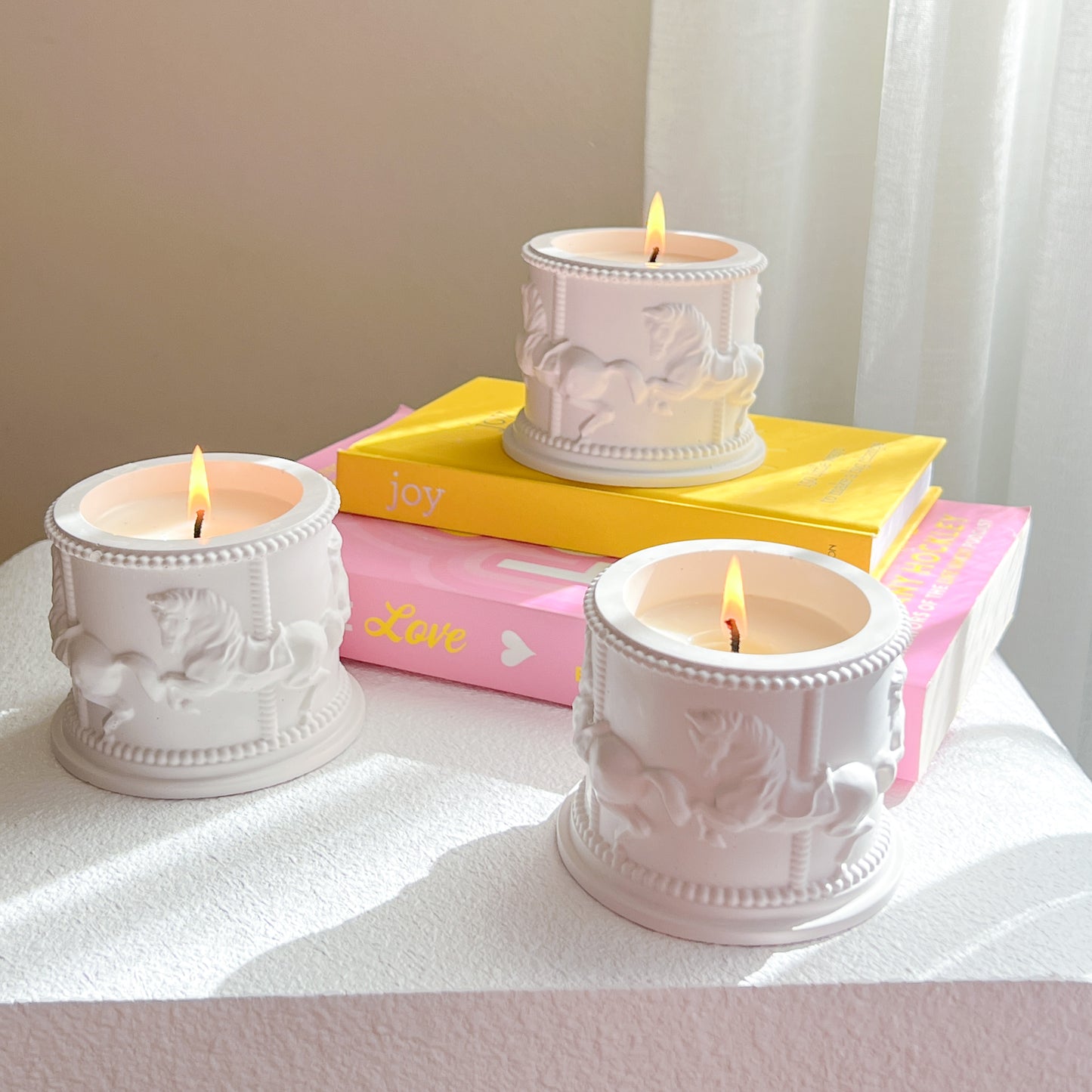 Carousel Celeste candle