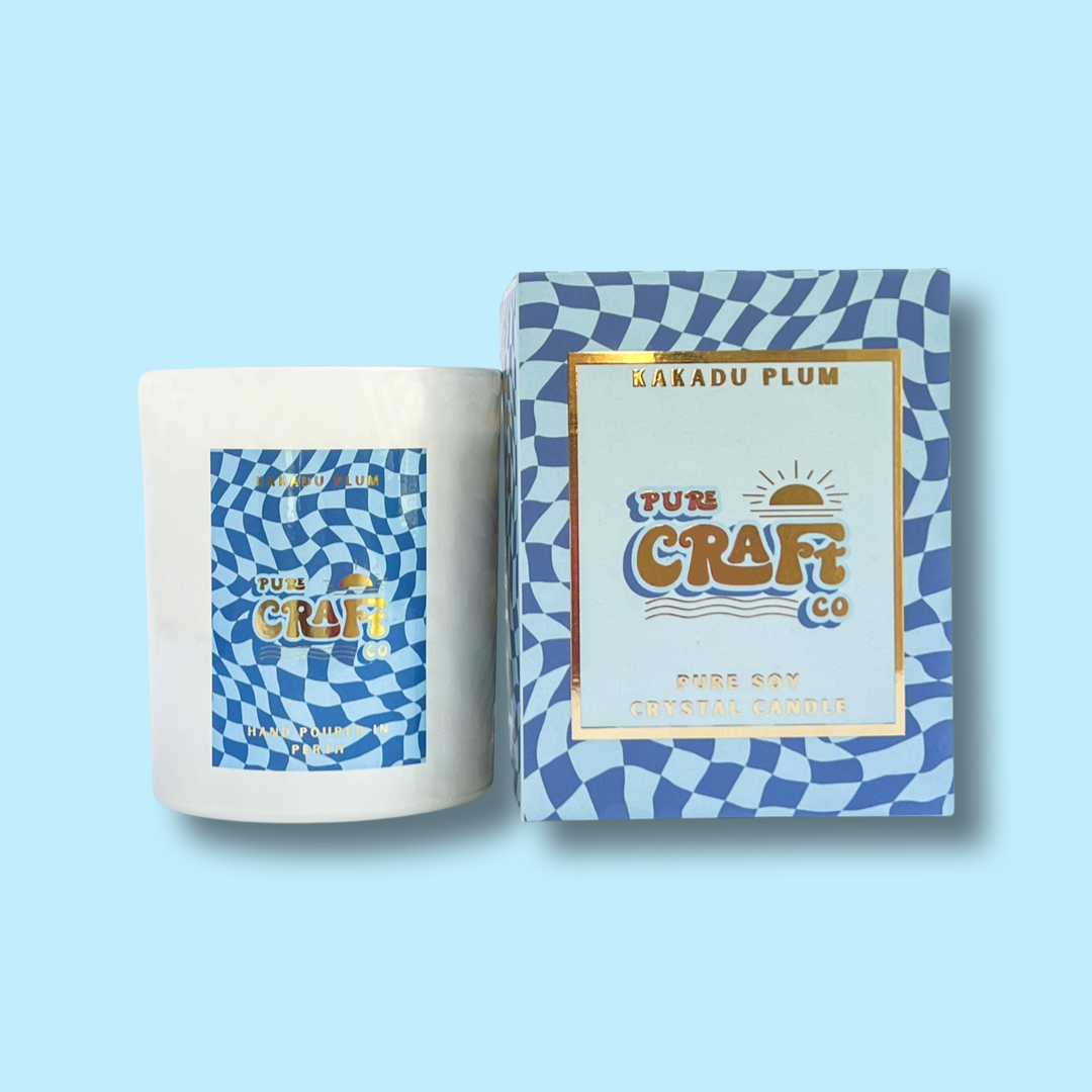 CRYSTAL SOY CANDLE KAKADU PLUM